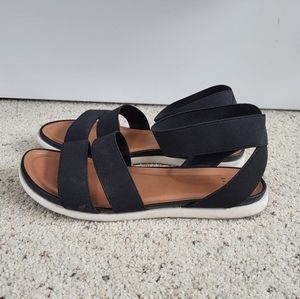 a new day | Shoes | Euc Womens Esme Elastic Ankle Strap Sandals | Poshmark